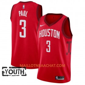 Maillot NBA Houston Rockets Chris Paul 3 2018-19 Nike Rouge Swingman - Enfant